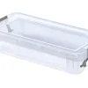 Kunststoff-Box stapelbar, transparent, 0,75 Liter
