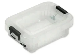 Kunststoff-Box stapelbar, transparent, 0,1 Liter
