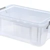 Kunststoff-Box stapelbar, transparent, 15 Liter