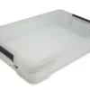 Kunststoff-Box stapelbar, transparent, 12 Liter (A3)