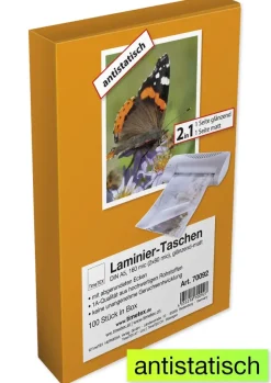 Laminier-Taschen 2in1 A5 2x80 mic glänzend-matt, 100 Stück