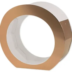 Laternen aus Metallic-Karton, 19 cm ø, 5 Stück farbig sortiert