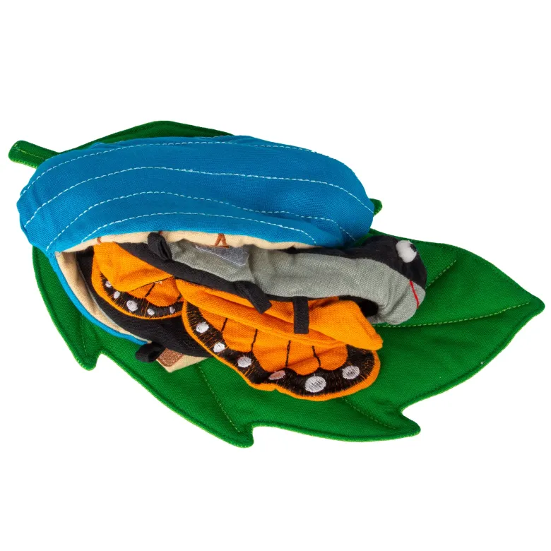 Lebenszyklus-Stoffmodell "Schmetterling", 3-tlg.