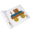 Legeschablonen für Geometrische Flächen