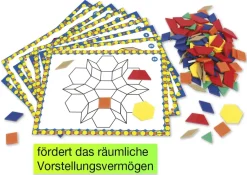 Legespiel "Geometrische Formen", 144-tlg.