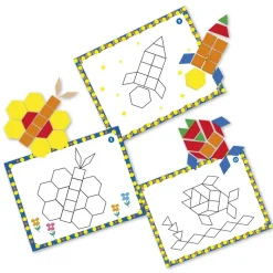 Legespiel "Geometrische Formen", 144-tlg.