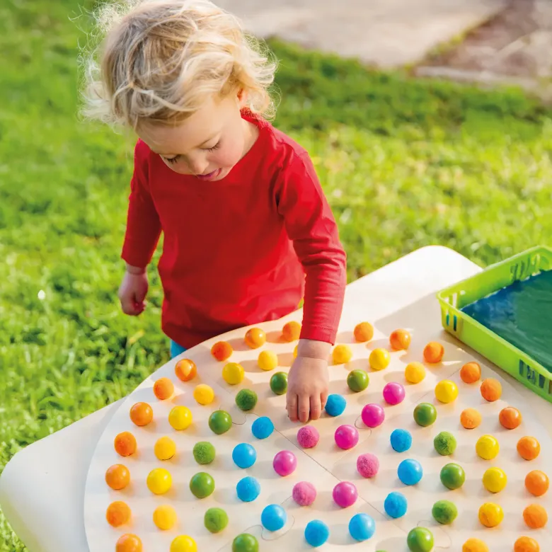 Legespiel "Regenbogen-Legekreis", 184-tlg.