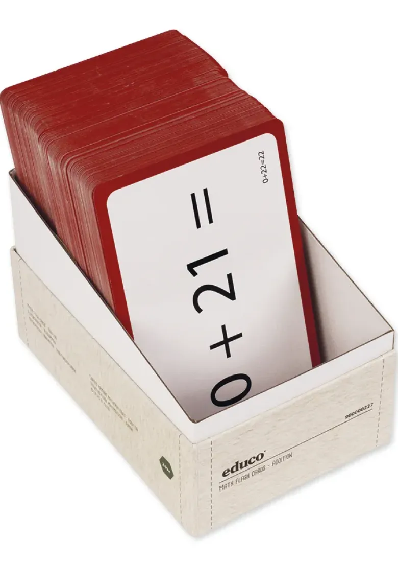 Lernkarten Mathematik "Additionsaufgaben", 249-tlg. in Kartonbox