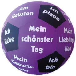 Lernspiel-Ball "Pello" - Kennenlern-Sätze Deutsch