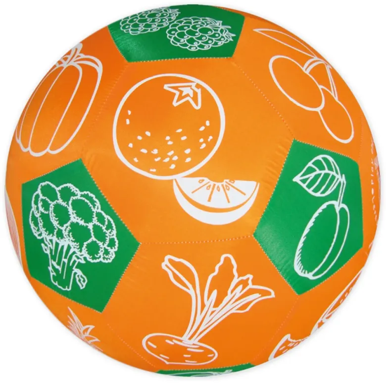 Lernspiel-Ball "Pello" - Obst und Gemüse