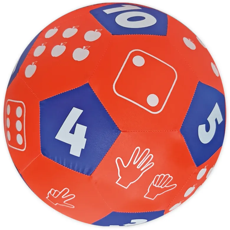 Lernspiel-Ball "Pello" - Zahlenraum bis 10
