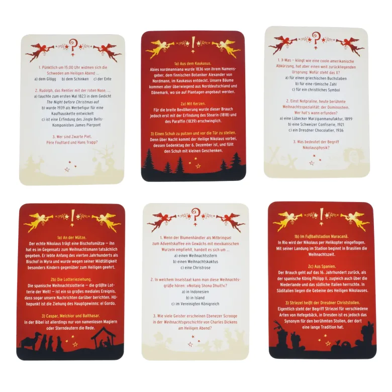 Lernspiel "Das Weihnachts-Quiz", 50-tlg. in Box