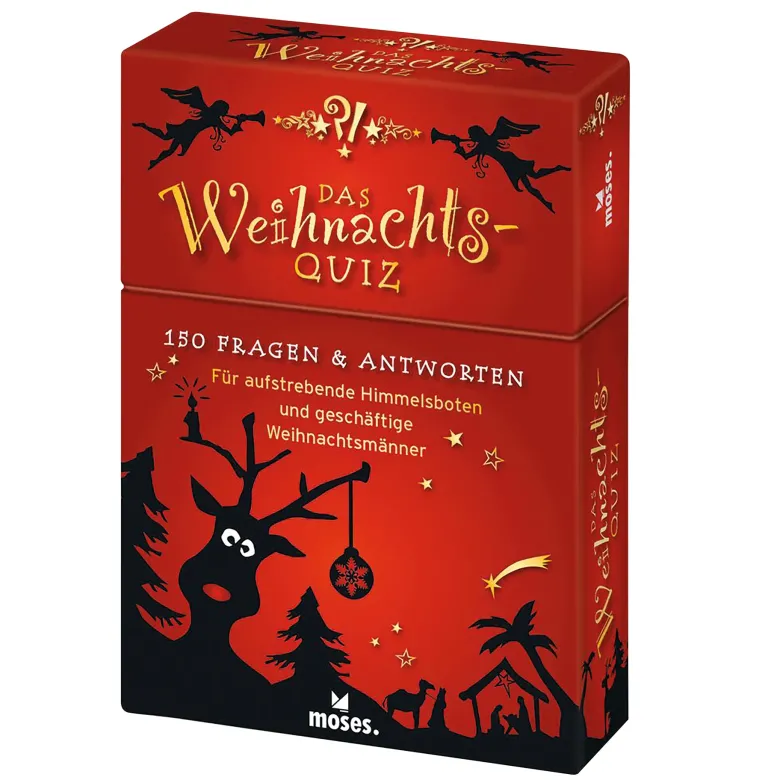 Lernspiel "Das Weihnachts-Quiz", 50-tlg. in Box