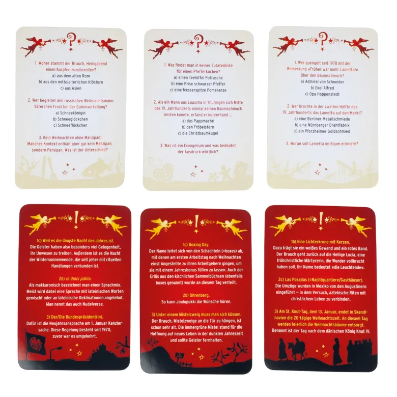 Lernspiel "Das Weihnachts-Quiz", 50-tlg. in Box