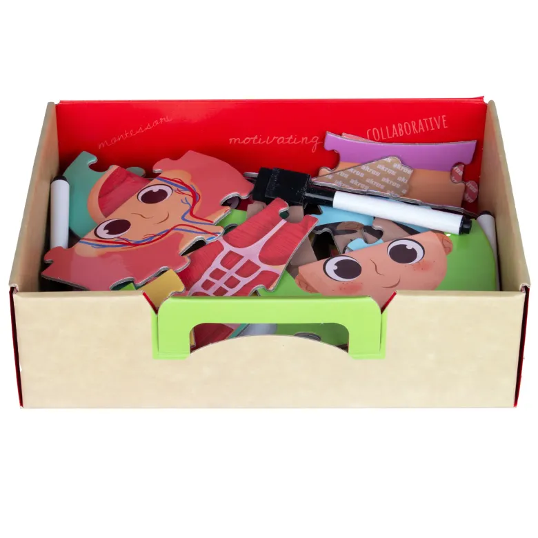 Lernspiel "Entdecke deinen Körper", 100-tlg.