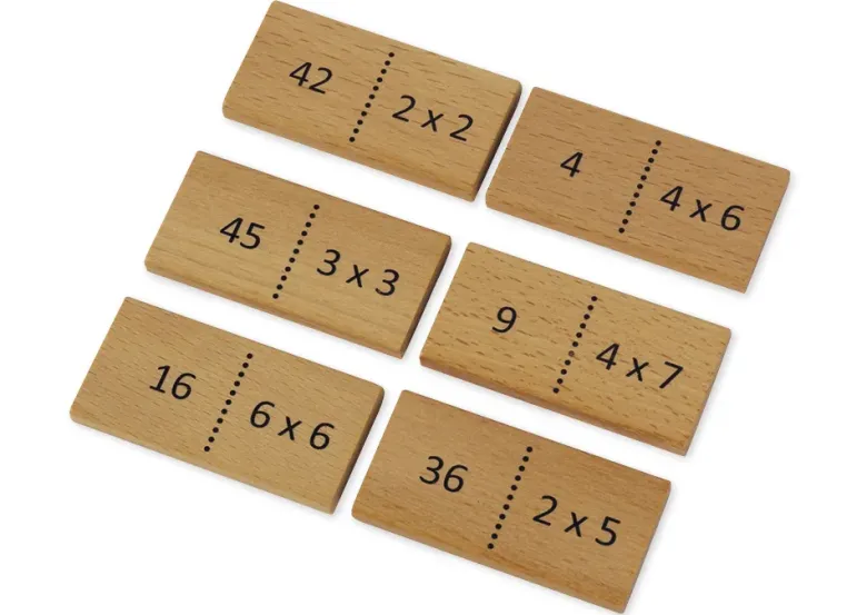 Lernspiel "Mathemino Multiplikation", 37-tlg.
