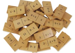 Lernspiel "Mathemino Plus & Minus", 37-tlg.