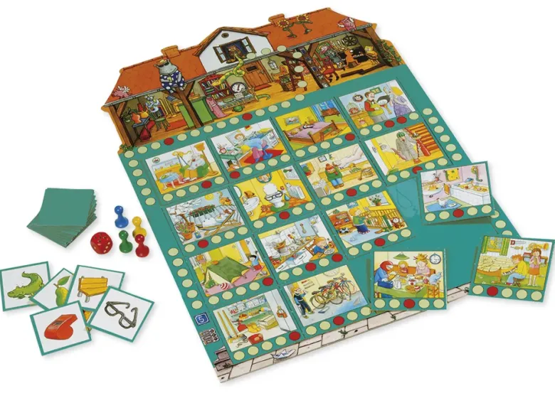 Lernspiel "Quatschhaus", 43-tlg.