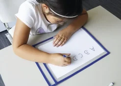 Lern- und Sammeltaschen A4-Plus hochkant, mit Farbeinfassung, 10-tlg.