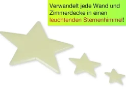 Leuchtsterne in 3 Größen, 24-tlg.