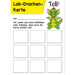 Lob-Drachenblock A6, 30 Blatt