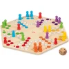 Ludo für bis zu 6 Spieler, beidseitig bespielbar