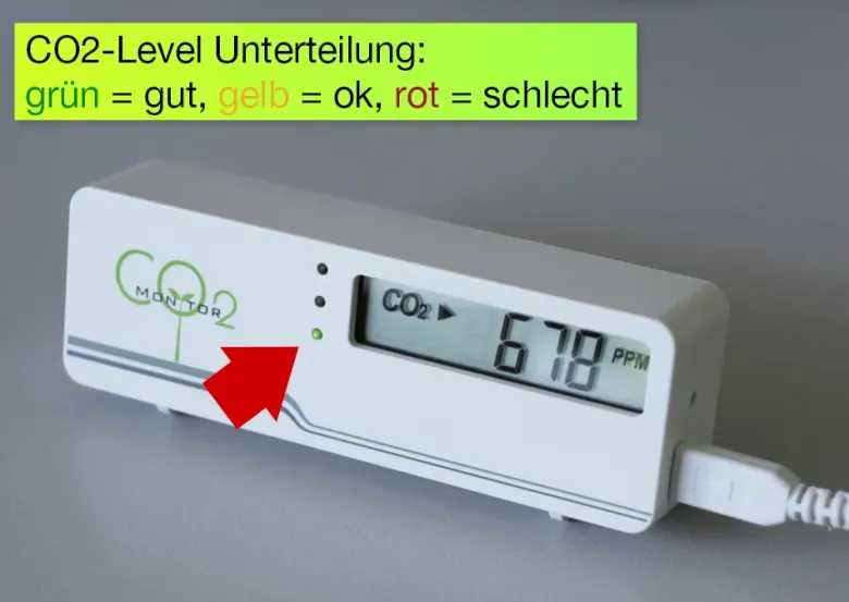 Luftgüte-Messer CO2 "Compact"
