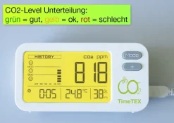 Luftgüte-Messer CO2 "Plus"