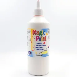 Magic Paint Zauberfarbe inkl. Textilmedium á 500 ml, 7-tlg.