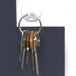 Magnet-Haken-Set, 32 mm ø, weiß, 5-tlg.