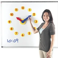 Magnetische Tafel-Lern-Uhr, 13-tlg.