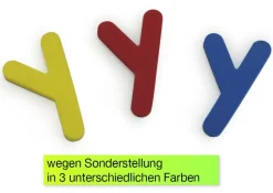 Magnet-Klein-Buchstaben in Dose, ca. 5,8 cm, 123-tlg.