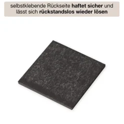 Magnet-Plättchen selbstklebend, 30x30 mm, 28 Stück