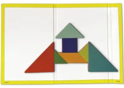 Magnet-Tangram 11 x 11 cm, 7-tlg.