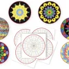 Mandala-Papier, 28x28 cm, 36 Blatt