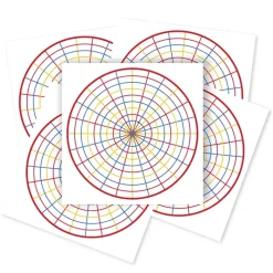 Mandala-Papier, 28x28 cm, 36 Blatt
