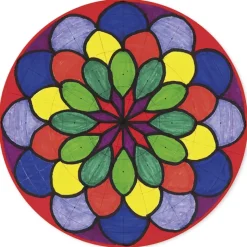 Mandala-Papier, 28x28 cm, 36 Blatt