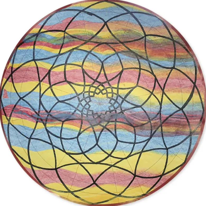 Mandala-Papier, 28x28 cm, 36 Blatt