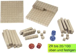 Mathe-Spiel "Hunderterraum", 62-tlg.