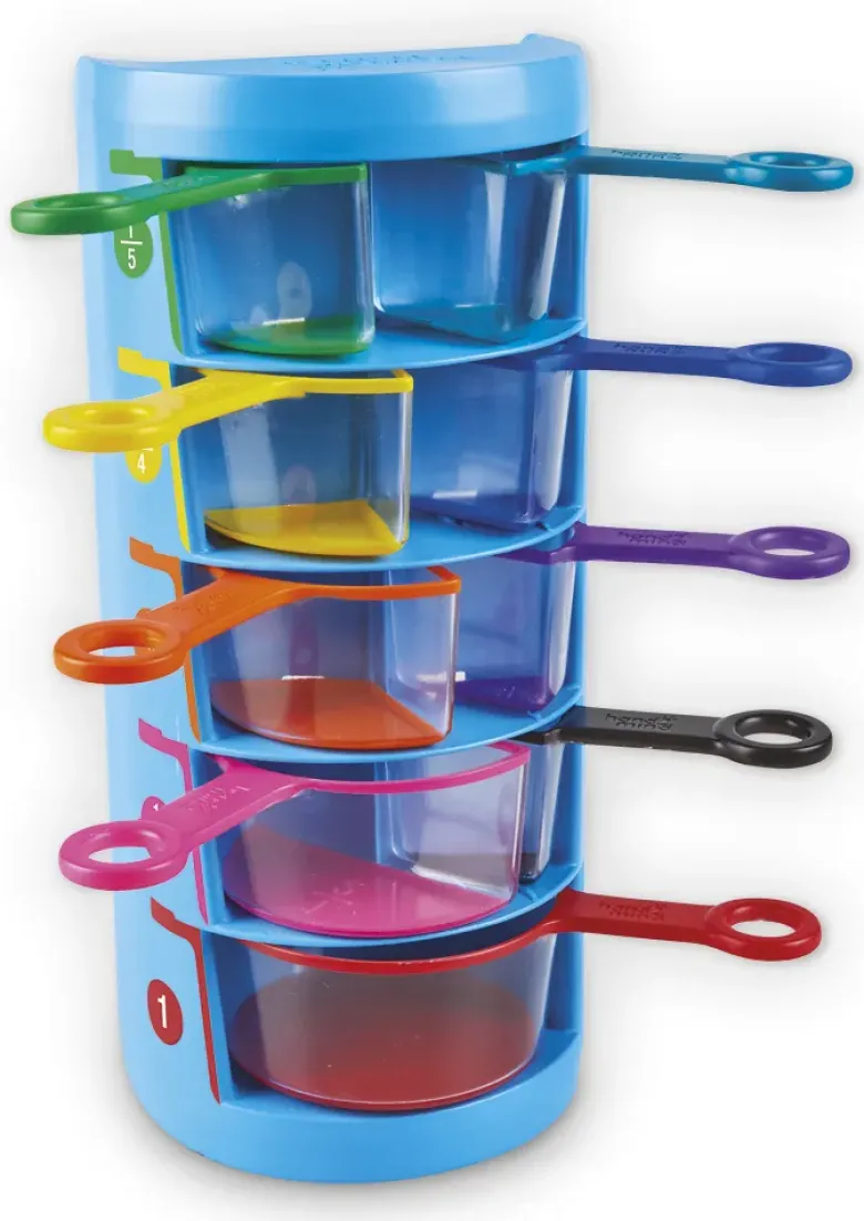 Messbecher-Set "Brüche", 10-tlg.