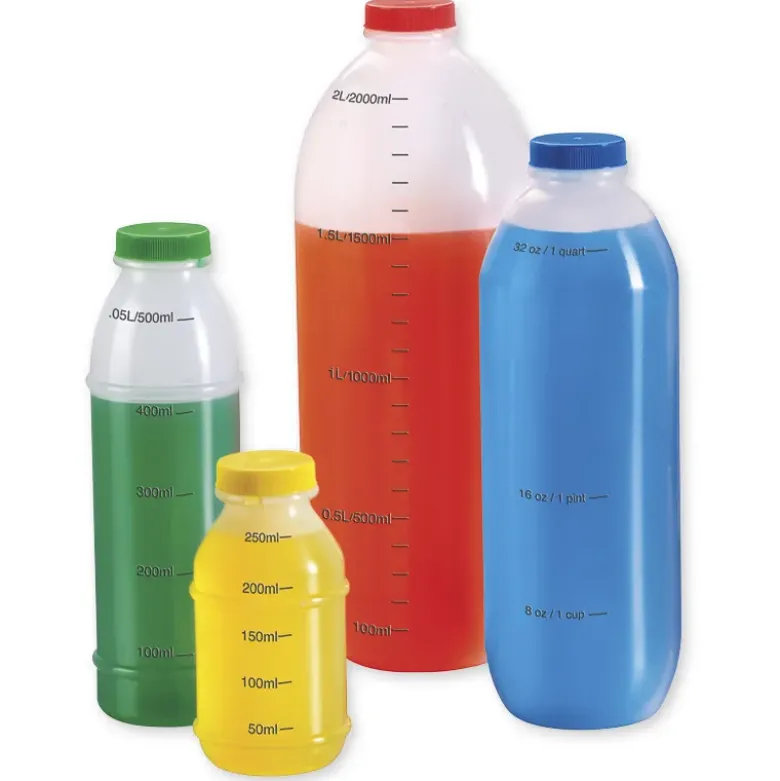 Mess-Flaschen-Set 250 – 2.000 ml, 4-tlg