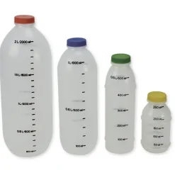 Mess-Flaschen-Set 250 – 2.000 ml, 4-tlg