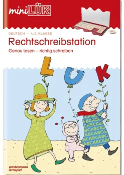 miniLÜK Deutsch 1./2. Klasse "Rechtschreibstation Genau lesen - richtig schreiben"