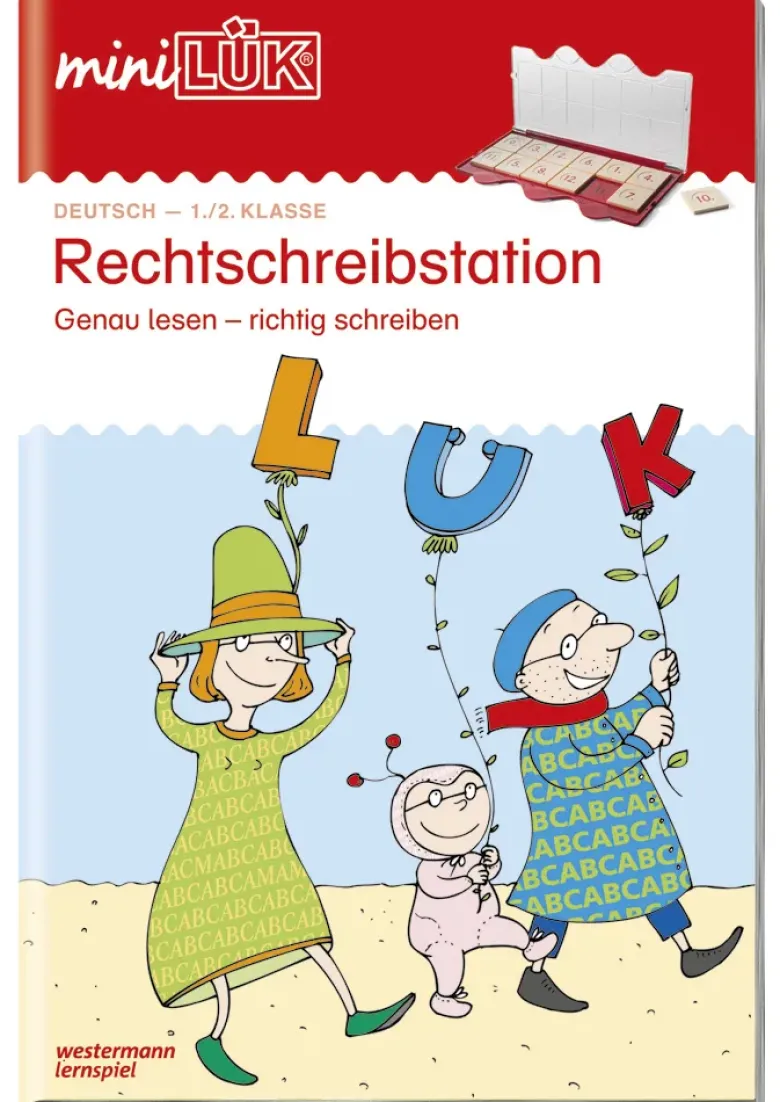 miniLÜK Deutsch 1./2. Klasse "Rechtschreibstation Genau lesen - richtig schreiben"