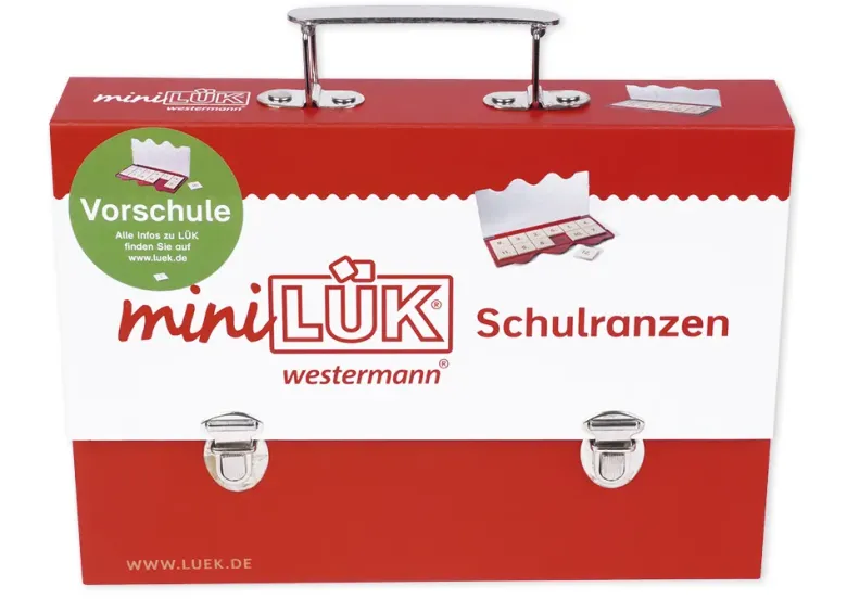 miniLÜK Schulranzen "Vorschule", 8-tlg. im Koffer
