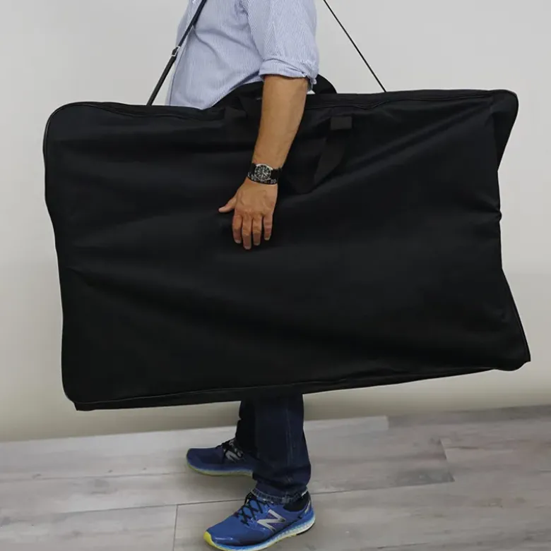 Mobil-Flipchart und Whiteboard in Tasche