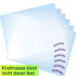 Modellier-Unterlegmatten, 6 Stück