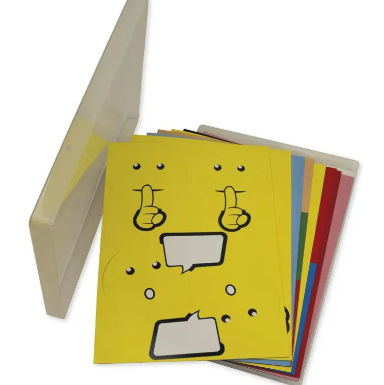 Moderations-Material magnetisch, 64-tlg., in Box