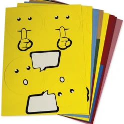 Moderations-Material magnetisch, 64-tlg., in Box