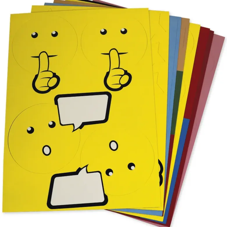Moderations-Material magnetisch, 64-tlg., in Box